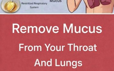 Clear your throat and lungs of mucus with this recipe – just 2 ingredients