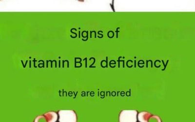Signs of vitamin B12 deficiency are ignored