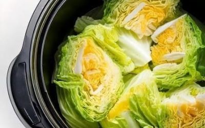 Put raw cabbage wedges in a slow cooker with these 3 ingredients. It’ll wow you.