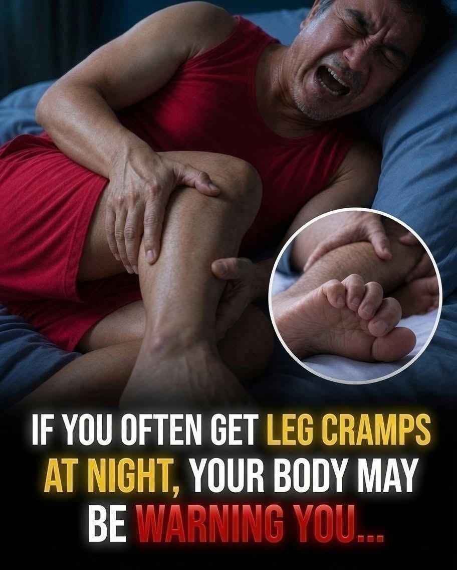 If You Often Get Leg Cramps at Night, Your Body May Be Sending a Warning Sign