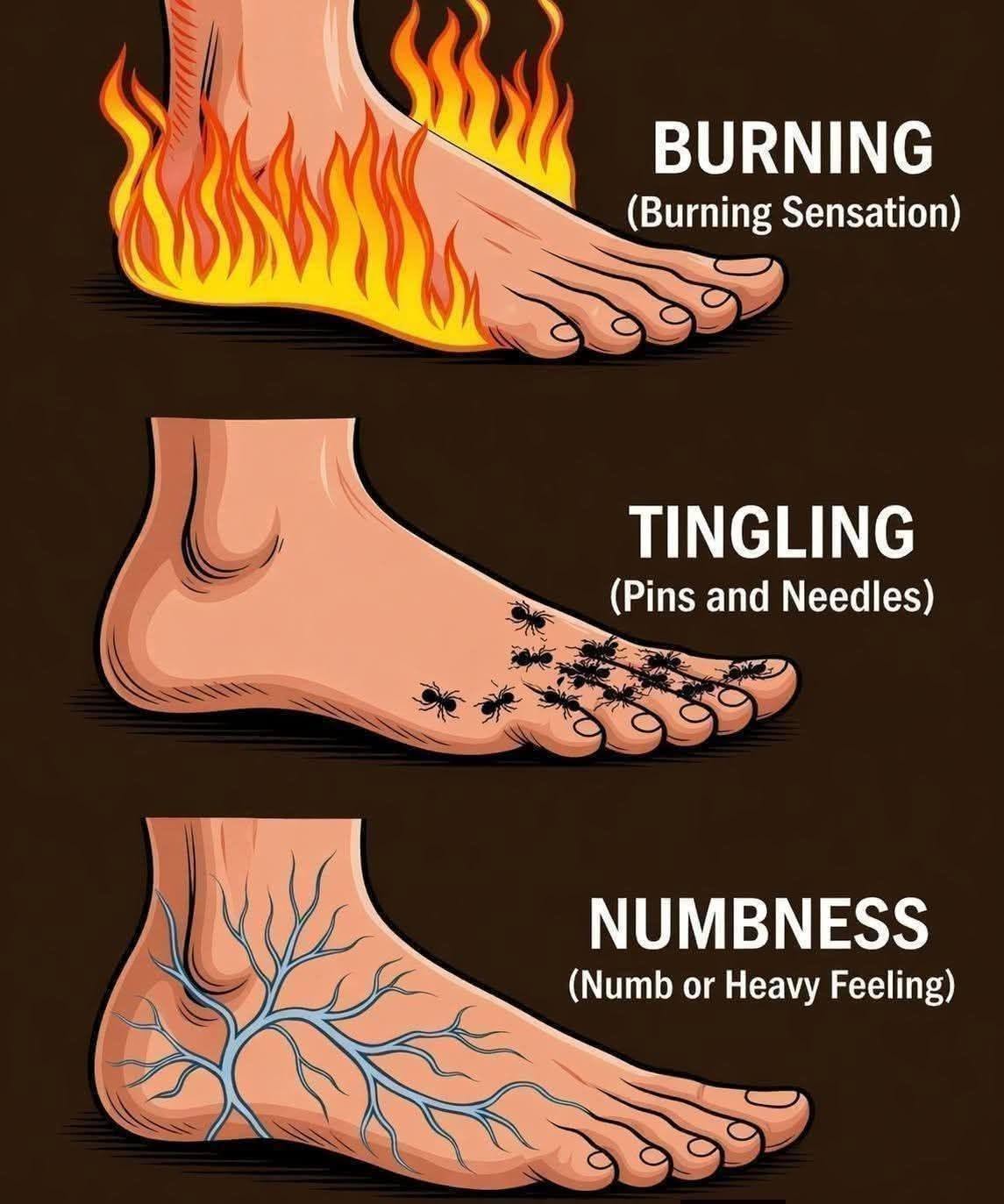 Burning, Numbness, and Tingling in the Feet